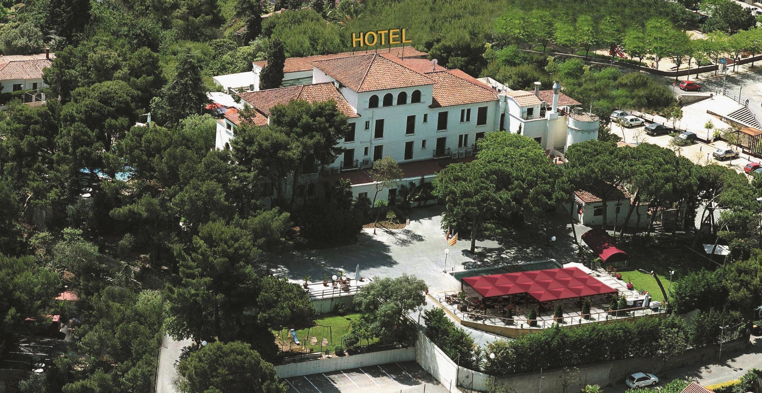 Hotel El Castell Sant Boi de Llobregat Exteriör bild
